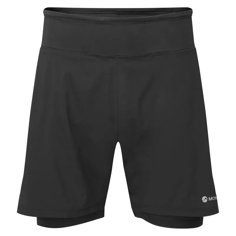 Slipstream Twin Skin Shorts Black