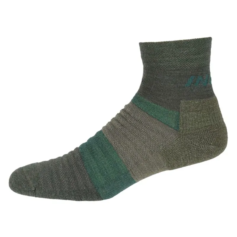 Merino Mid Sock Dark Green Melange