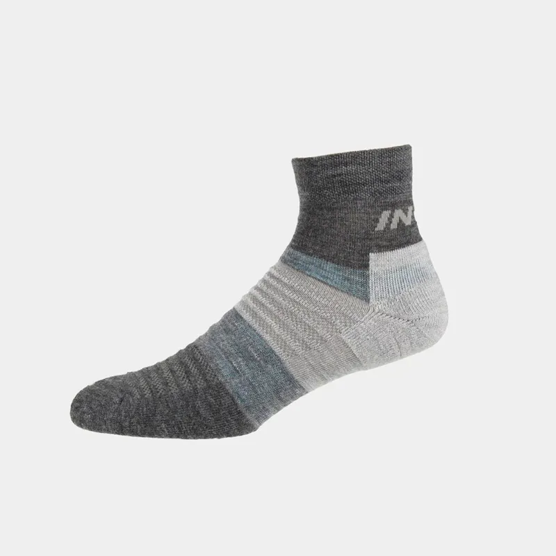 Merino Mid Sock Grey Melange-1
