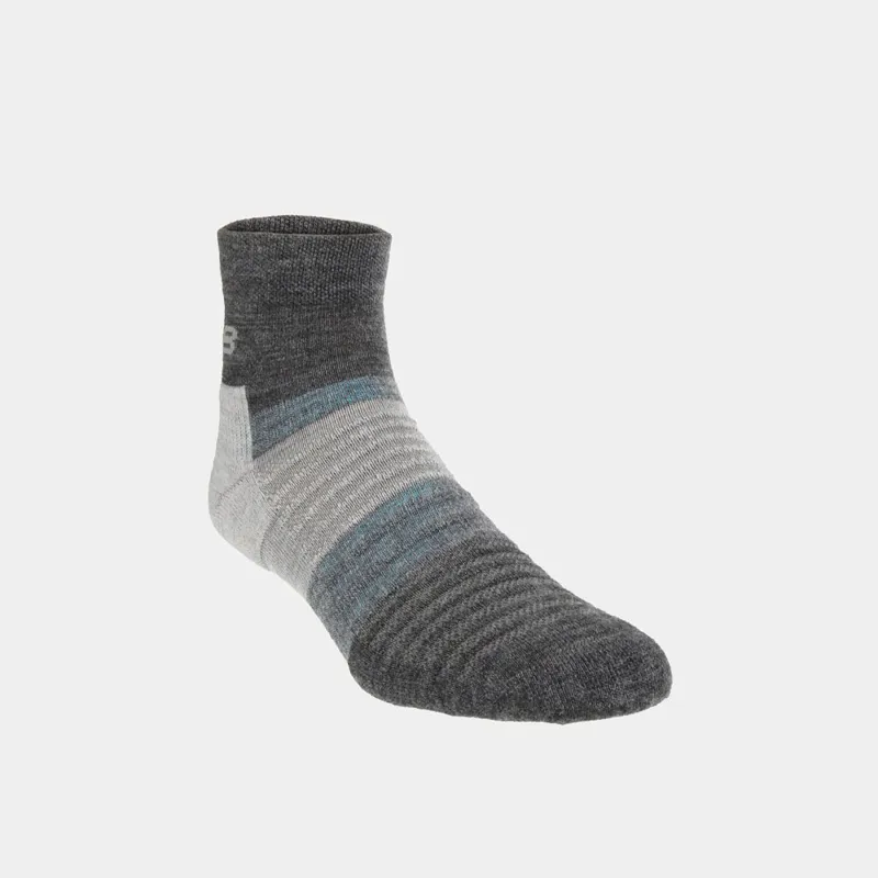 Merino Mid Sock Grey Melange-4