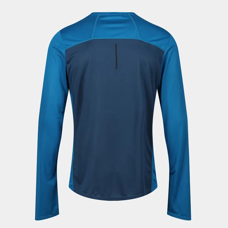 Performance Long Sleeve T-Shirt Blue Navy-1