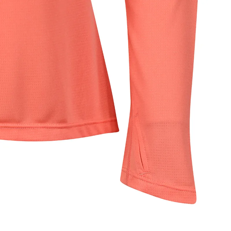 Performance Long Sleeve T-Shirt Coral Dusty Rose Women's-3