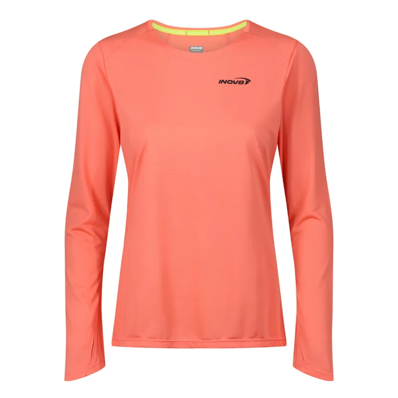 Performance Long Sleeve T-Shirt Coral Dusty Rose Women's