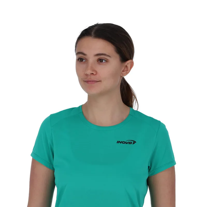 Performance Short Sleeve T-Shirt Aqua Dark Aqua Women's-2
