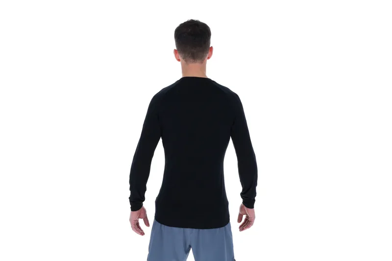 Merino Long Sleeve T-Shirt Black-1
