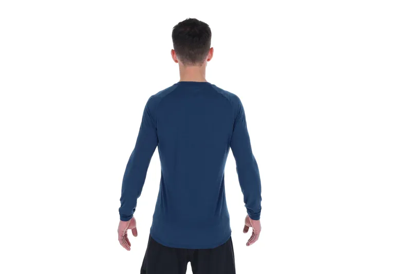 Merino Long Sleeve T-Shirt M Navy-1