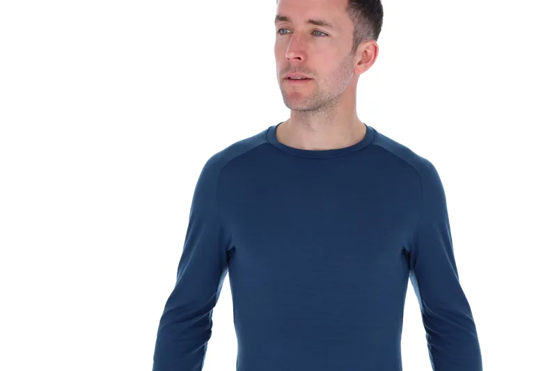 Merino Long Sleeve T-Shirt M Navy-2