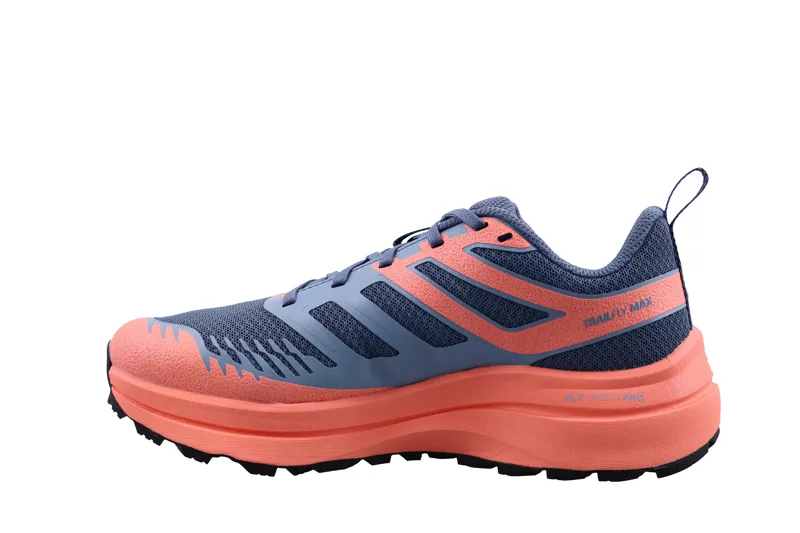 TrailFly Max WIDE Blue Grey Coral Light Grey Women's-2
