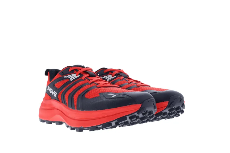 Inov8 TrailTalon Max Men's Trail Running Shoes - WIDE - Red Black-1