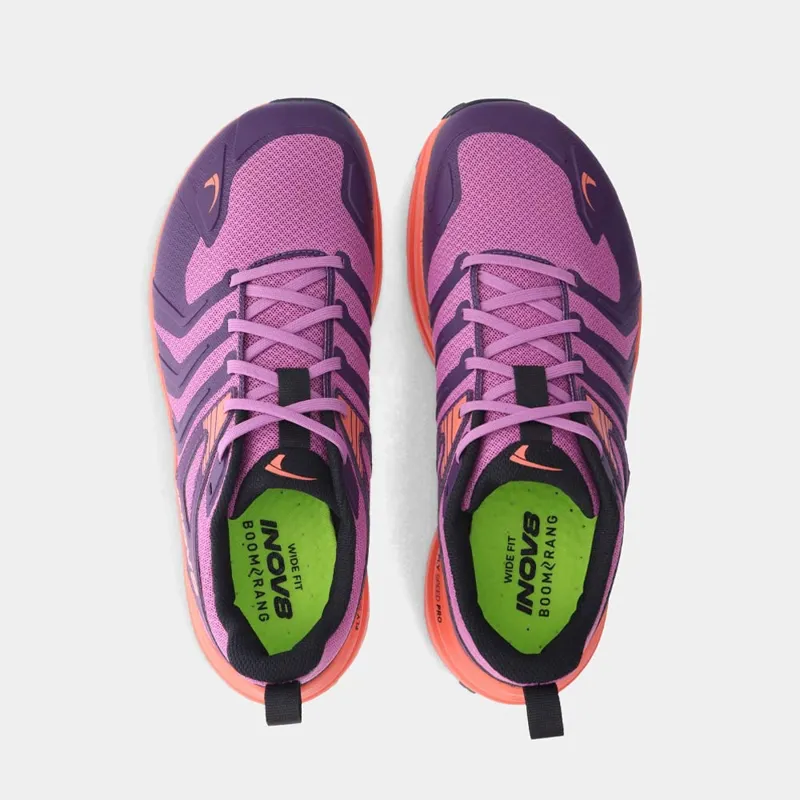 Inov8 TrailTalon Max WIDE Women's Trail Running Shoes - Purple Coral-4