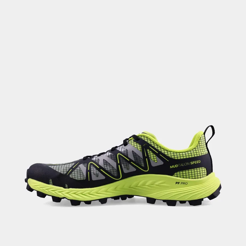 Inov8 Mudtalon Speed V2 Women's Running Shoes - Black Green-2