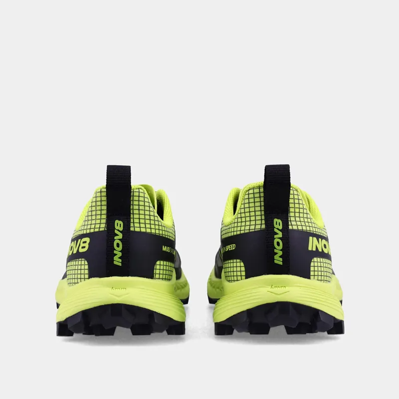 Inov8 Mudtalon Speed V2 Women's Running Shoes - Black Green-3
