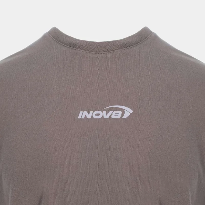 Inov8 Men's Graphic T-Shirt Contours - Brown-2