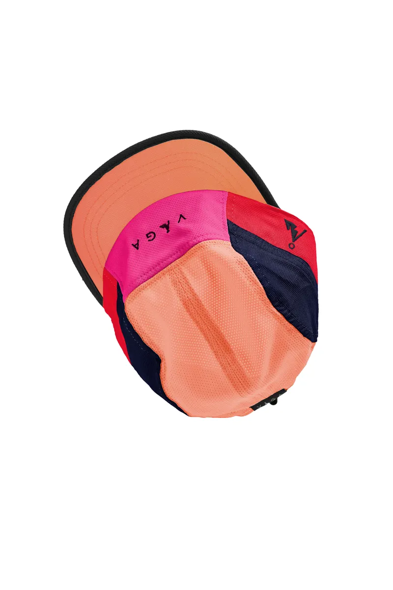 Club Cap Red Poster Pink Peach