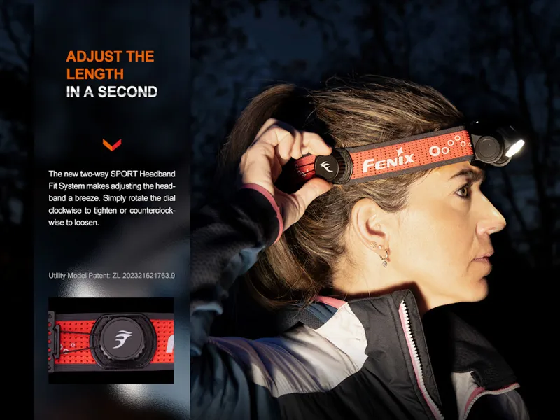 Fenix HM65R-T V2.0 Running Headtorch Nebula-3