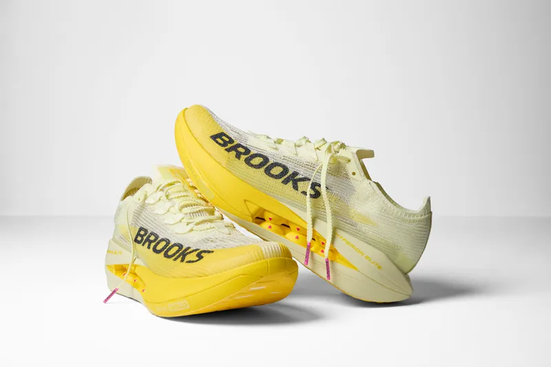 Brooks Hyperion Elite 5 Unisex Race Day Shoes - Luminary Yellow Gray-8