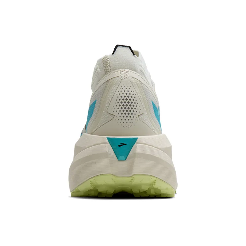 Brooks Cascadia Elite Unisex Trail Running Shoes - Star White Bluefish Black-6