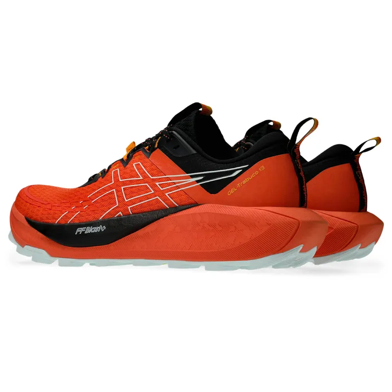 Asics Gel-Trabuco 13 Men's Trail Running Shoes Nova Orange Pure Aqua-3