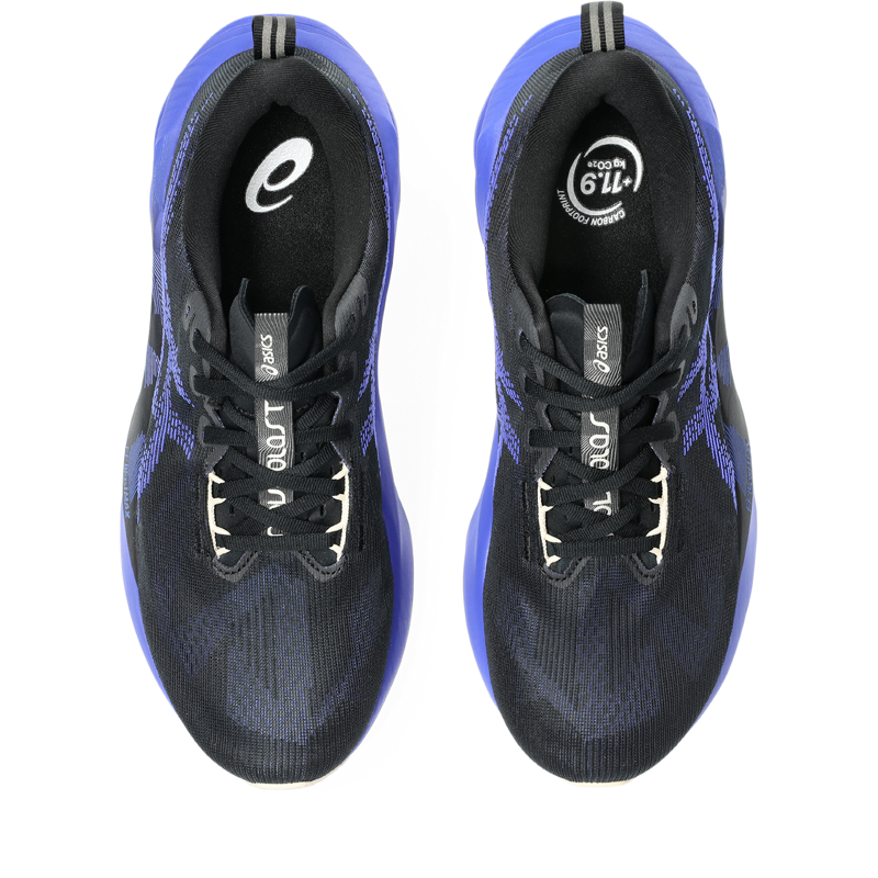 Asics Novablast 5 Men's Running Shoes - Black Cobalt Burst-6