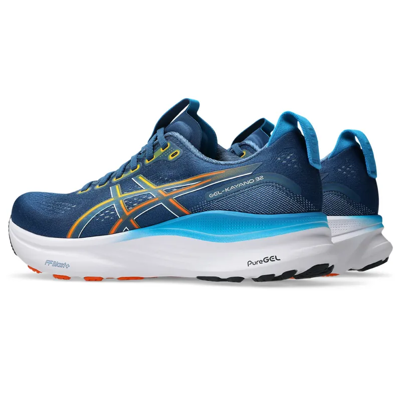 Asics Gel-Kayano 32 Men's Supportive Running Shoes - Twilight Blue Anzu-3