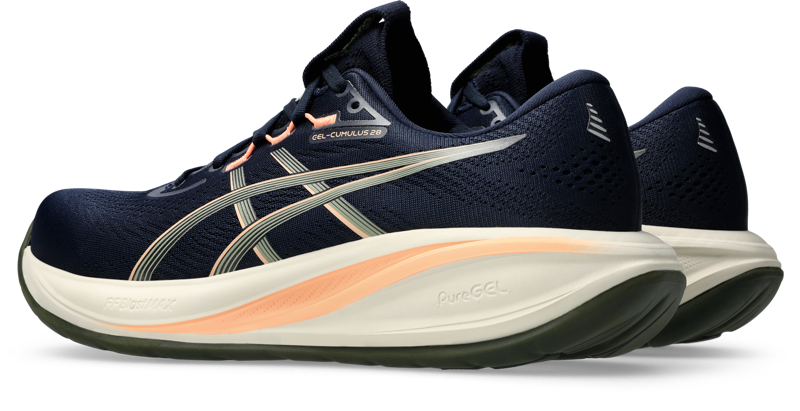 ASICS Gel-Cumulus 28 Men's Running Shoes - Midnight Khaki Green-2