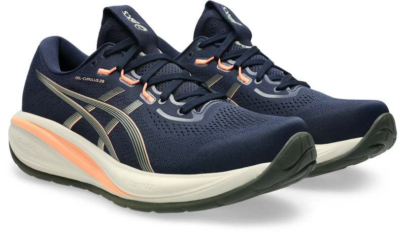 ASICS Gel-Cumulus 28 Men's Running Shoes - Midnight Khaki Green-1