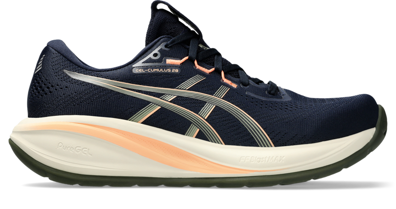 ASICS Gel-Cumulus 28 Men's Running Shoes - Midnight Khaki Green