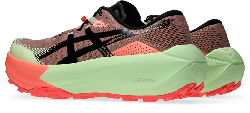 ASICS Trabuco Max 5 Men's Trail Running Shoes - Umeboshi Black-3