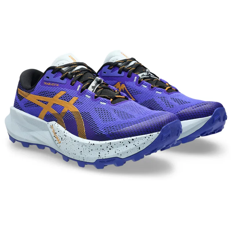 Asics Trabuco 14 Men's Trail Running Shoes - Cobalt Burst Sandstorm-1