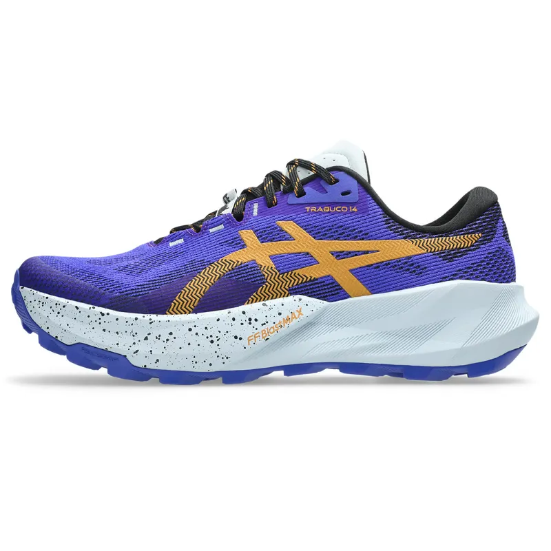 Asics Trabuco 14 Men's Trail Running Shoes - Cobalt Burst Sandstorm-2