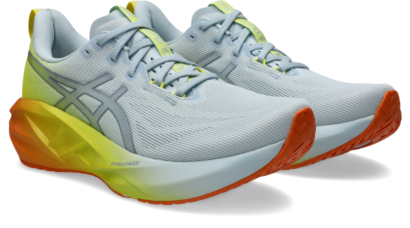 Asics Novablast 5 Men's Running Shoes - Sky Lemon Spark-1