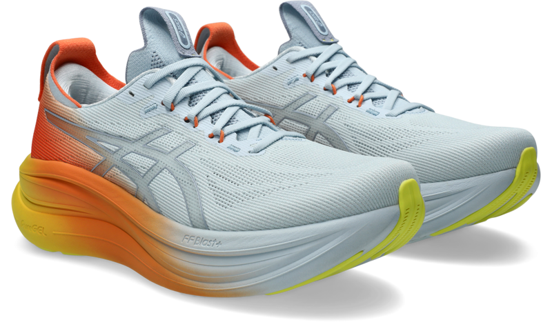 ASICS Gel-Nimbus 28 Men's Running Shoes - Sky Sun Peach-1