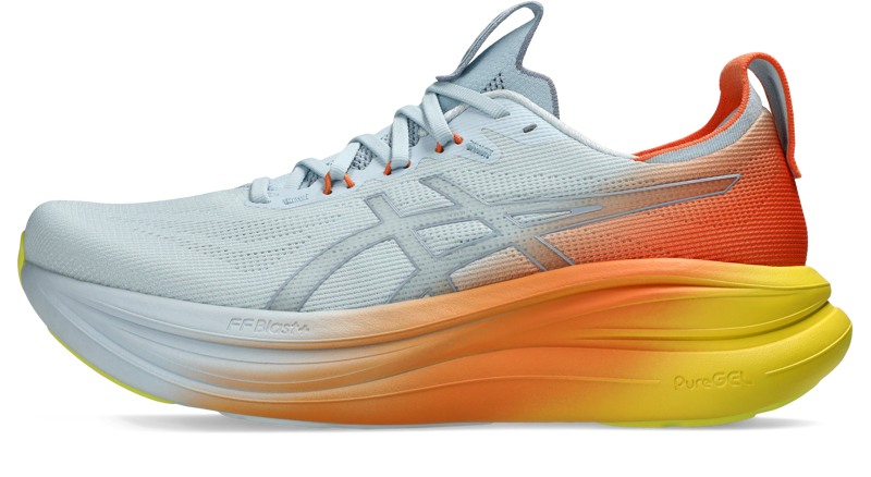 ASICS Gel-Nimbus 28 Men's Running Shoes - Sky Sun Peach-3