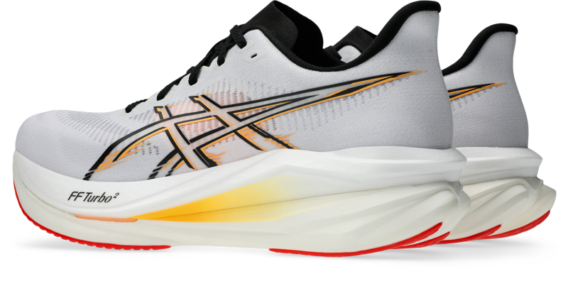 ASICS Sonicblast 2 Men's Tempo Running Shoes - White Stadium Orange-4