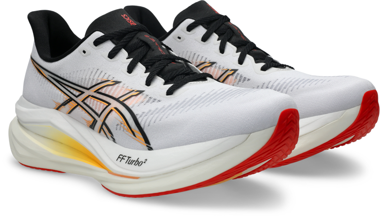 ASICS Sonicblast 2 Men's Tempo Running Shoes - White Stadium Orange-1