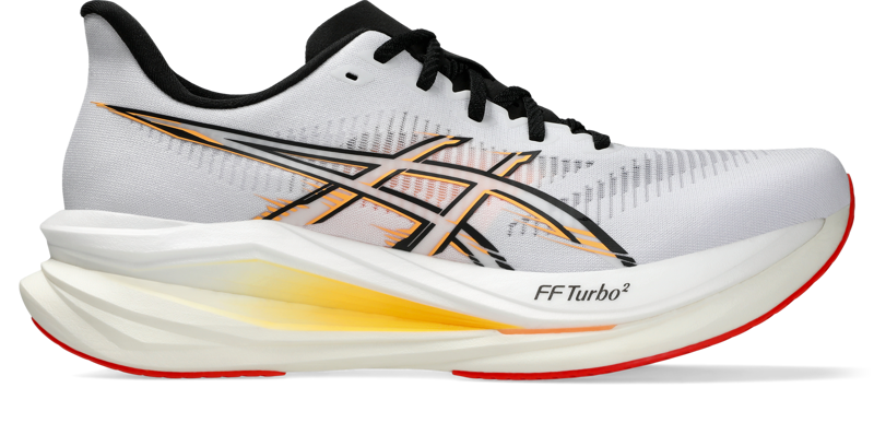 ASICS Sonicblast 2 Men's Tempo Running Shoes - White Stadium Orange