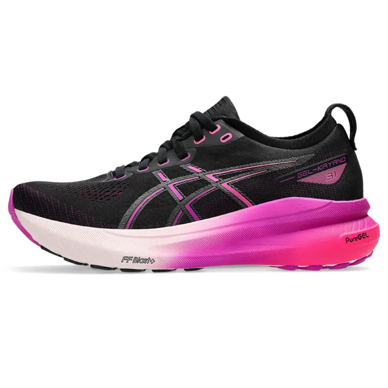 Gel-Kayano 31 Black Bold Magenta Women's-6