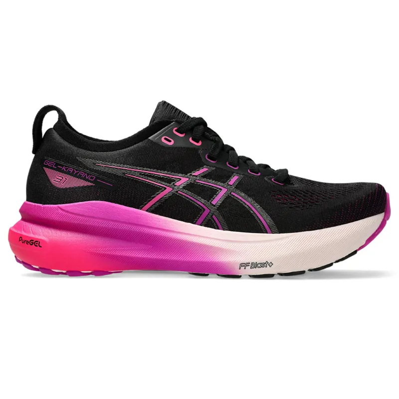 Gel-Kayano 31 Black Bold Magenta Women's
