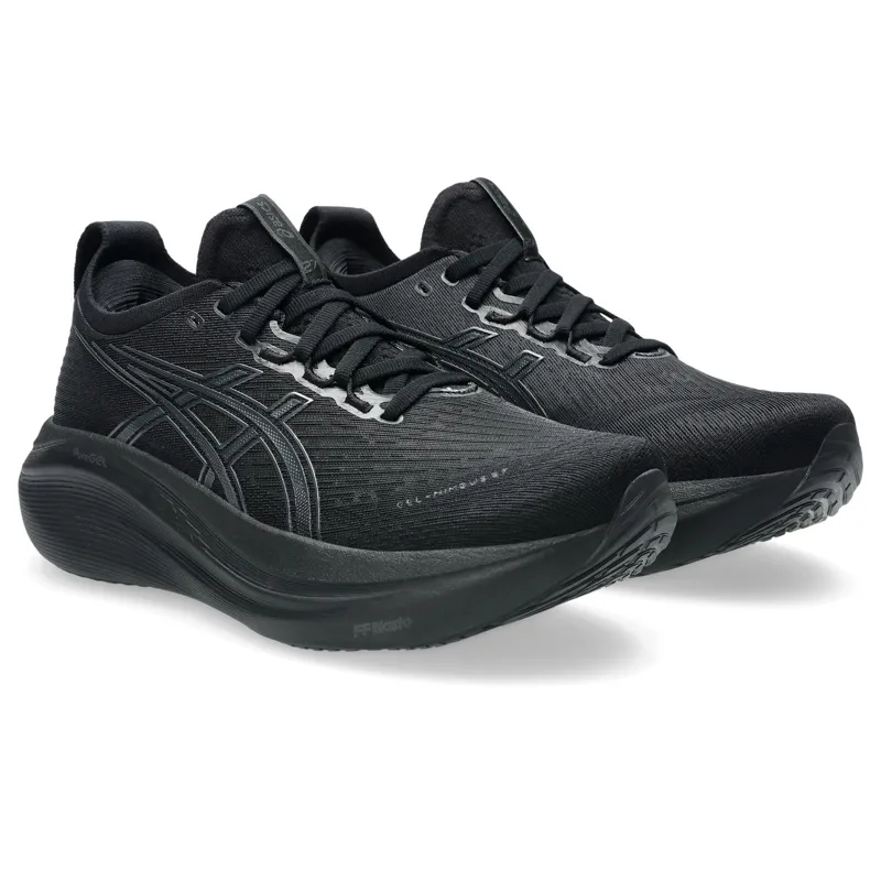 Gel-Nimbus 27 Black Graphite Grey Women's-1