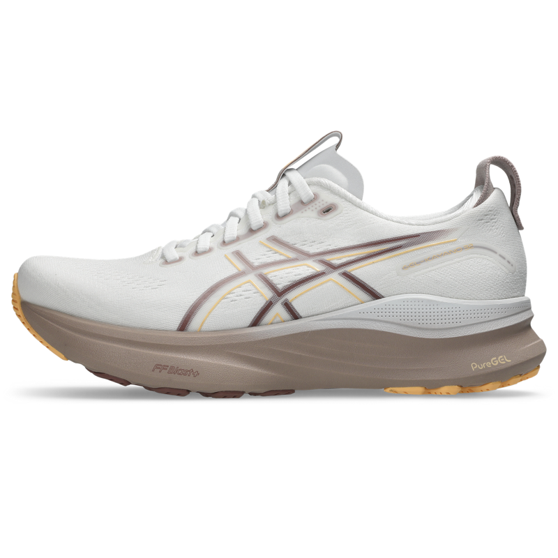 Gel-Kayano 32 White Orange Glow Women's-2