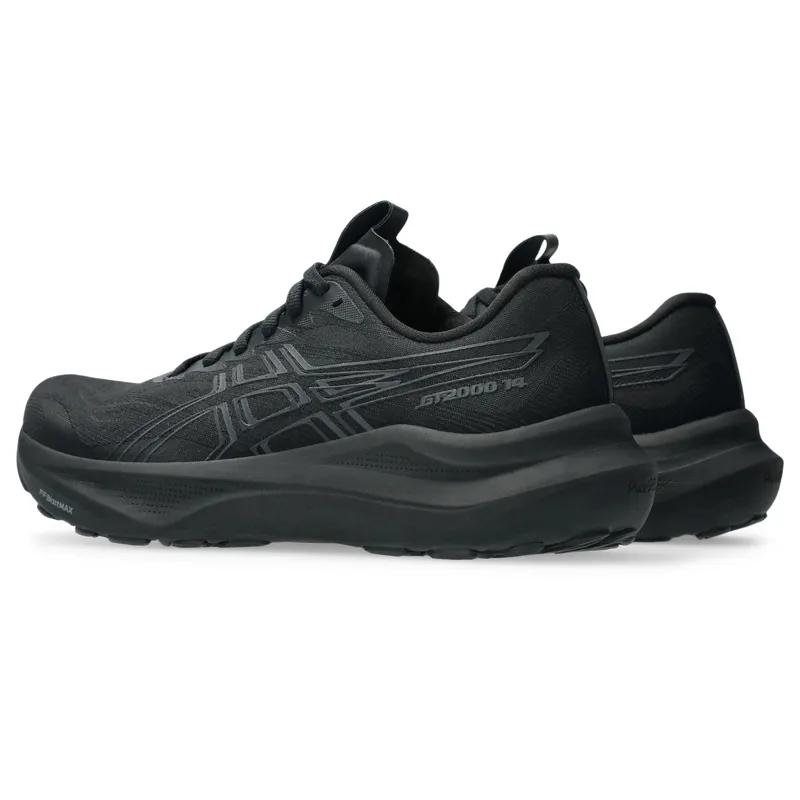 ASICS GT-2000 14 Women's Supportive Running Shoes Black Graphite Grey-3