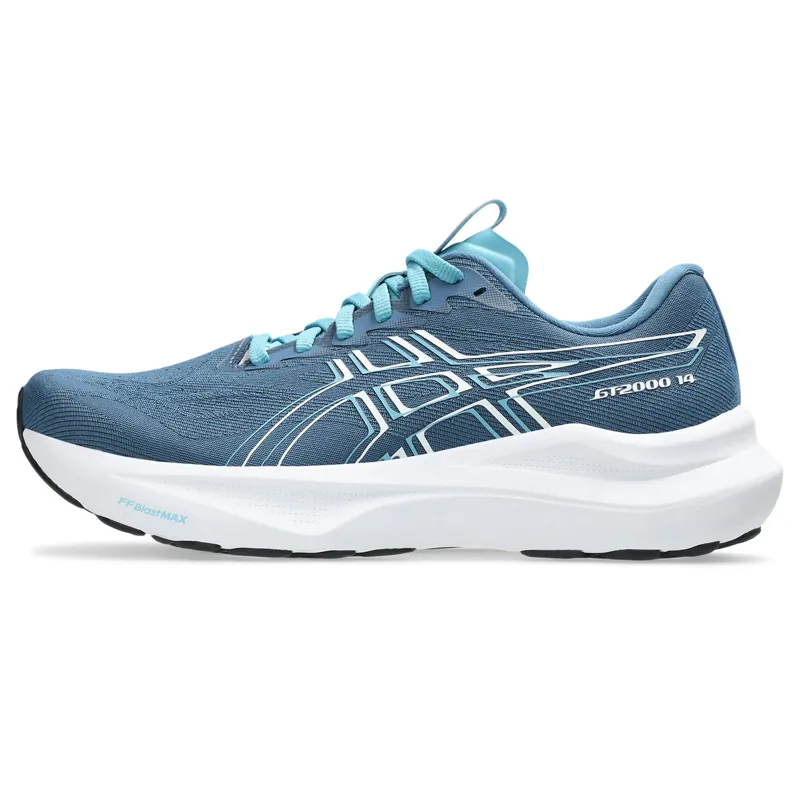 ASICS GT-2000 14 Women's Supportive Running Shoes Winter Sea White-2