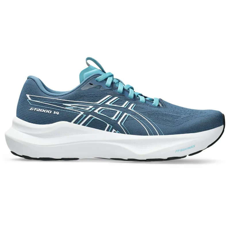 ASICS GT-2000 14 Women's Supportive Running Shoes Winter Sea White