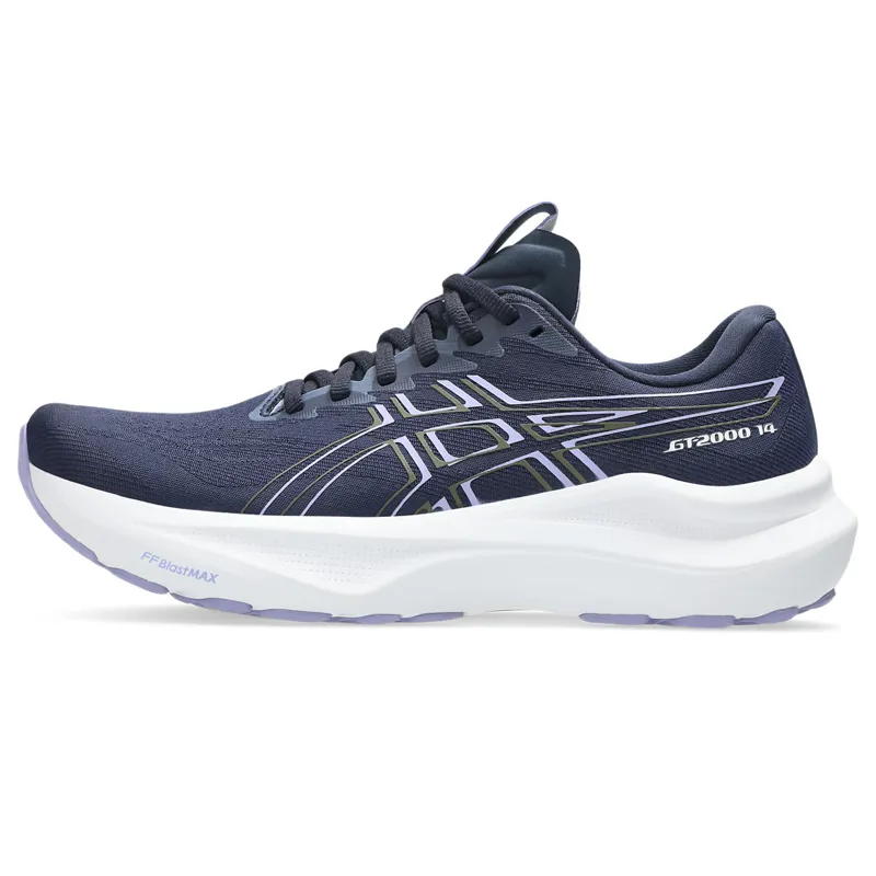 Asics Gt-2000 14 Women's Supportive Running Shoes - Midnight Bluebell-2
