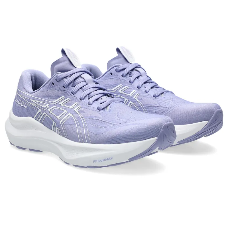Asics Gt-2000 14 Women's Supportive Running Shoes - Bluebell White-1