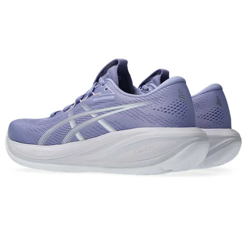 Asics Gel-Cumulus 28 Women's Running Shoes - Bluebell White-3