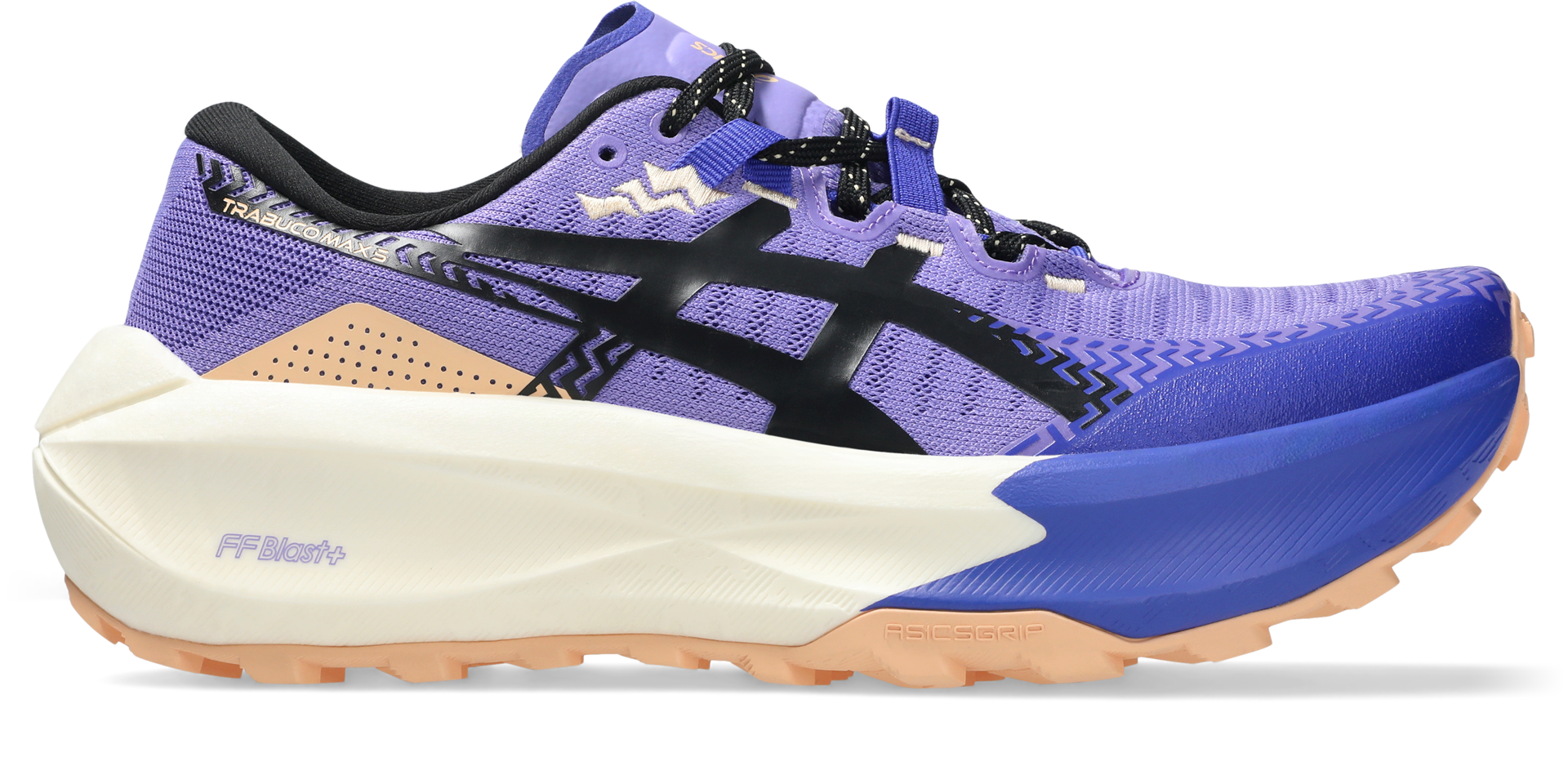 ASICS Trabuco Max 5 Women's Trail Running Shoes - Amethyst Black