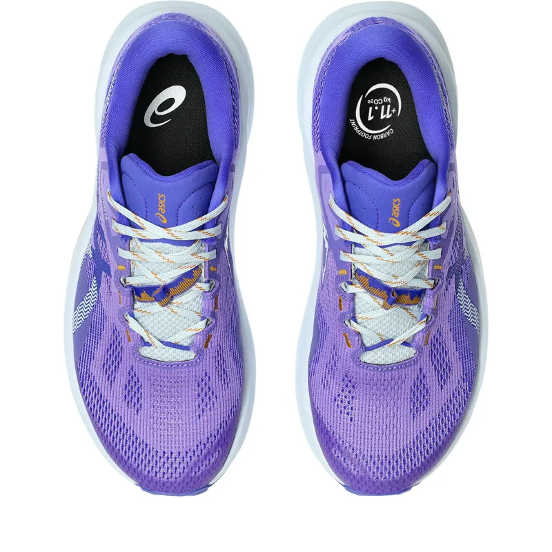Asics Trabuco 14 Women's Trail Running Shoes - Amethyst Cobalt Burst-7