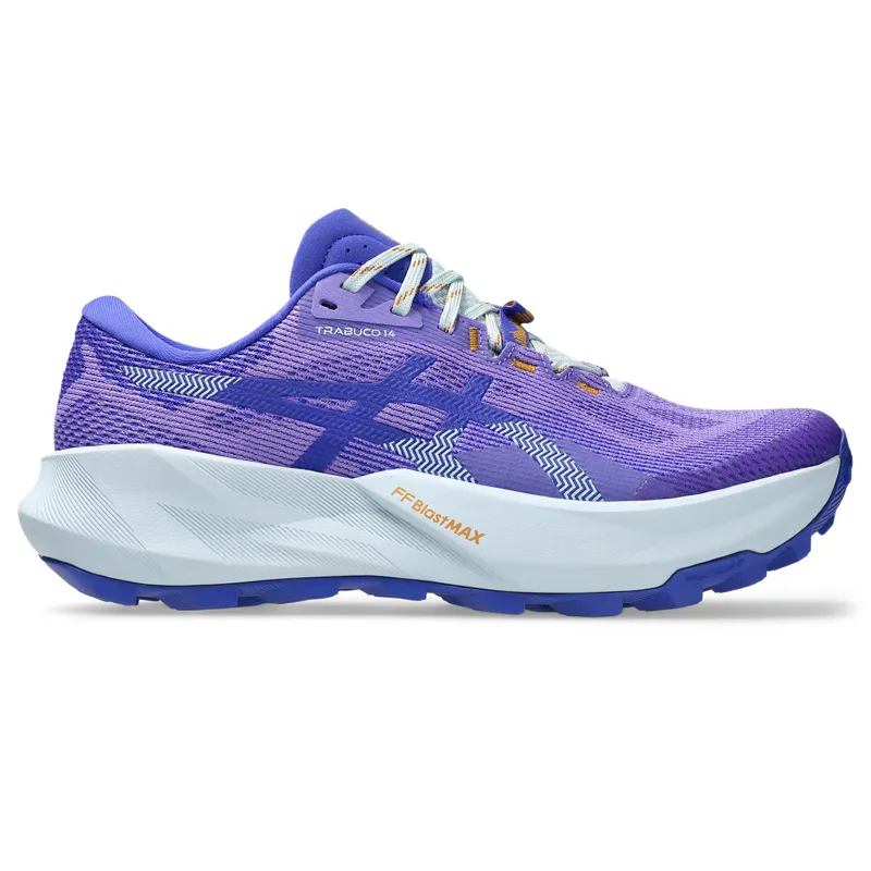 Asics Trabuco 14 Women's Trail Running Shoes - Amethyst Cobalt Burst