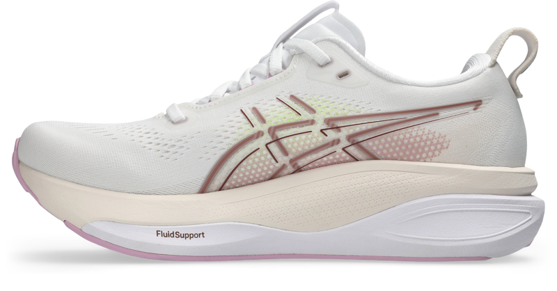 ASICS Gel-Kayano 33 Women's Supportive Running Shoes - White Hazy Lilac -3